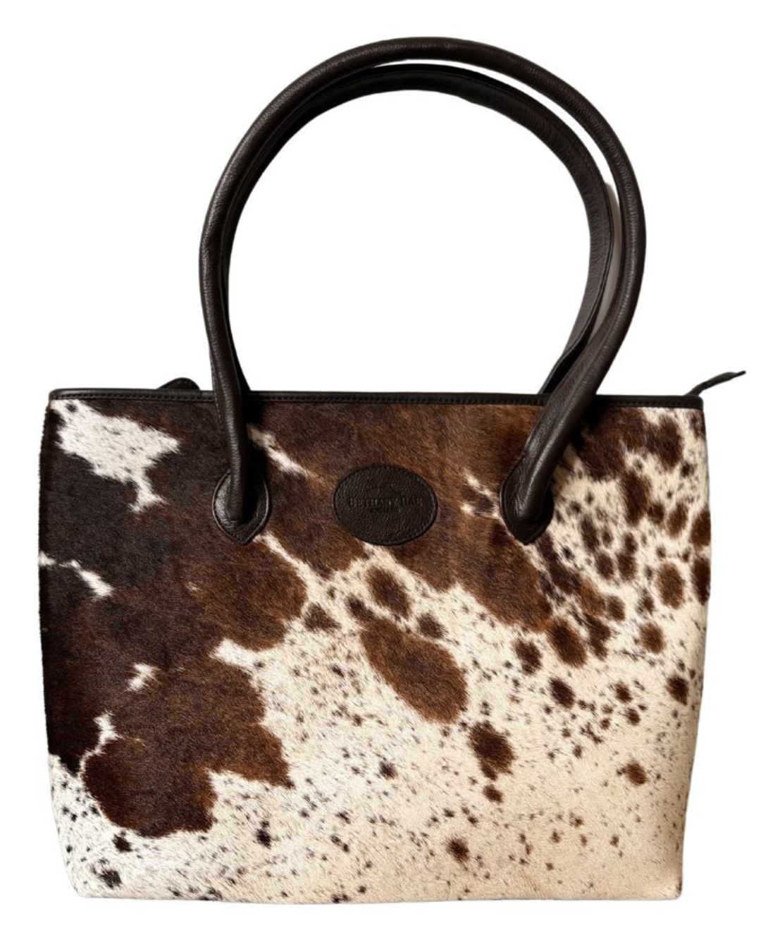 The Upton Cowhide Handbag - Brown