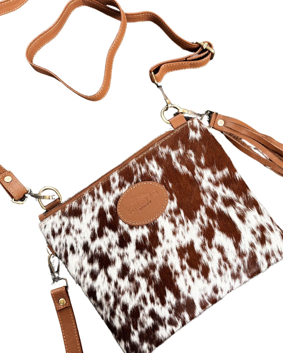 The Tarrant Cowhide Multiway - Caramel