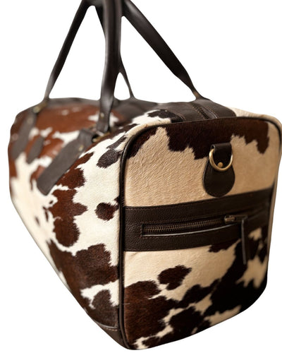 The Dorchester Cowhide Duffel - Brown