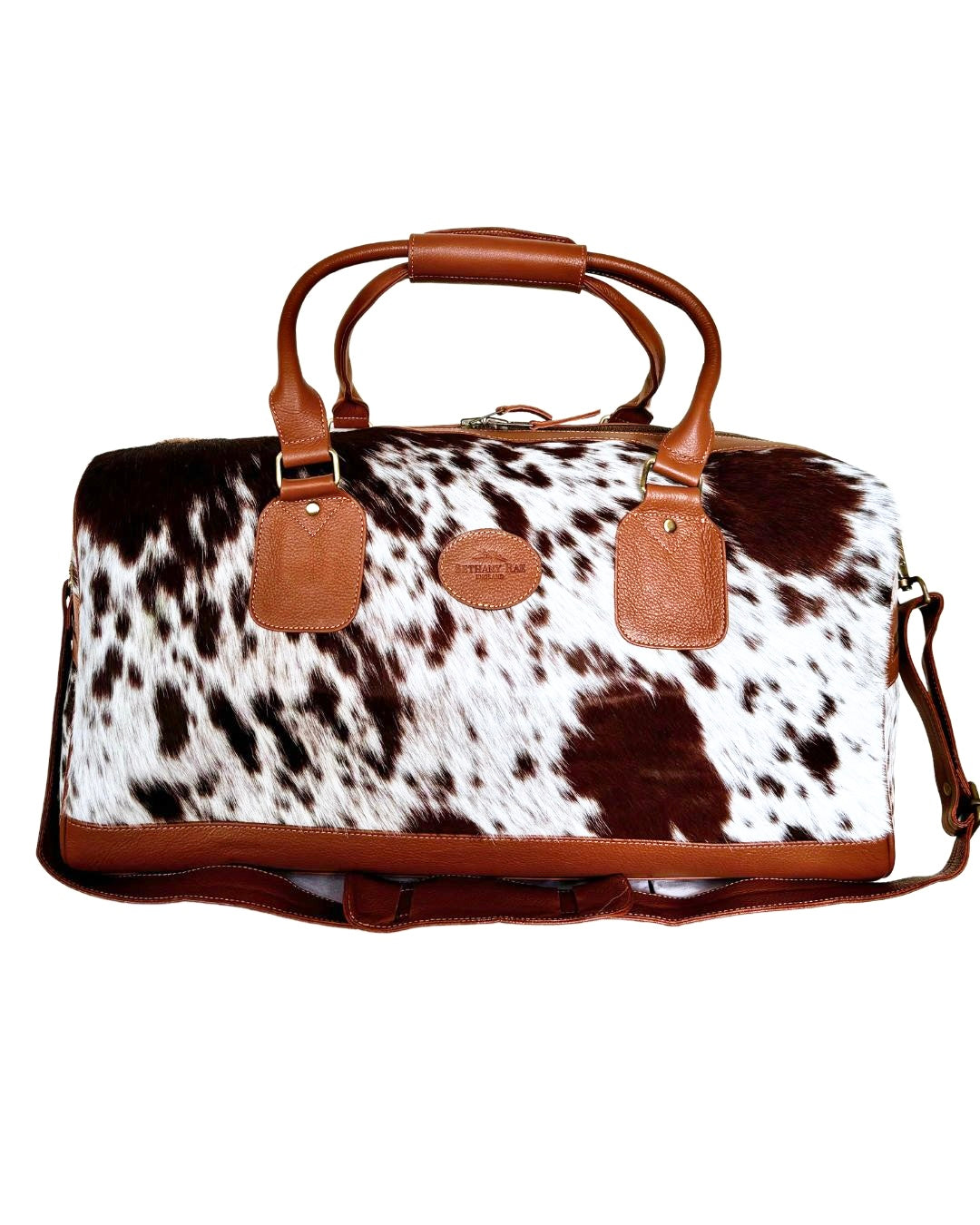 The Dorchester Cowhide Duffel - Caramel