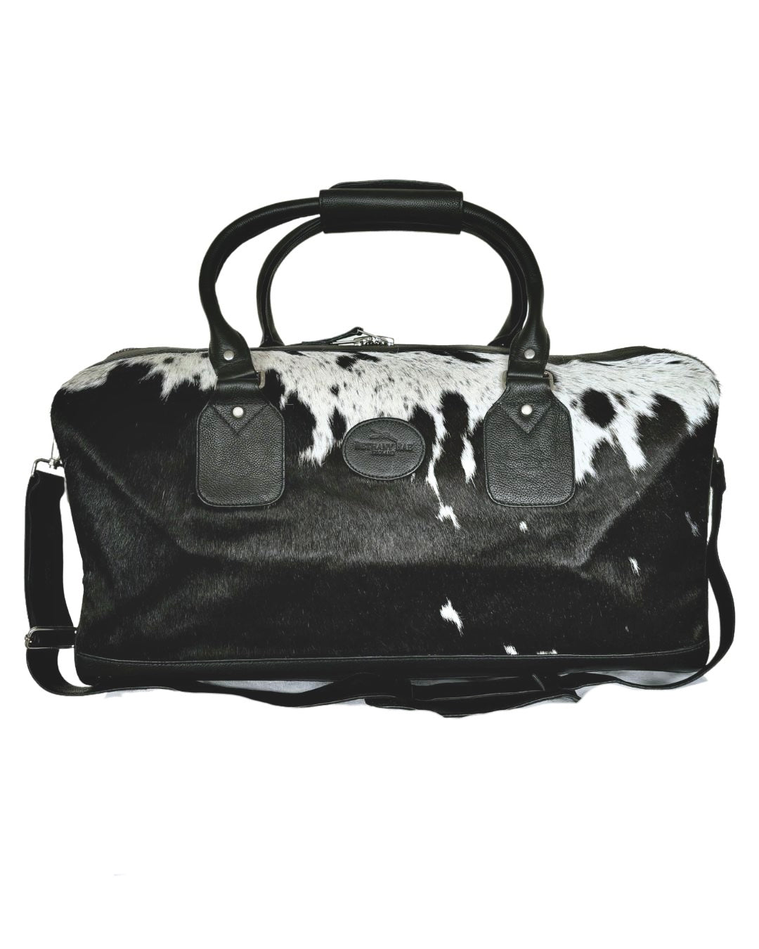 The Dorchester Cowhide Duffel - Black