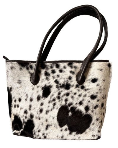 The Upton Cowhide Handbag - Brown