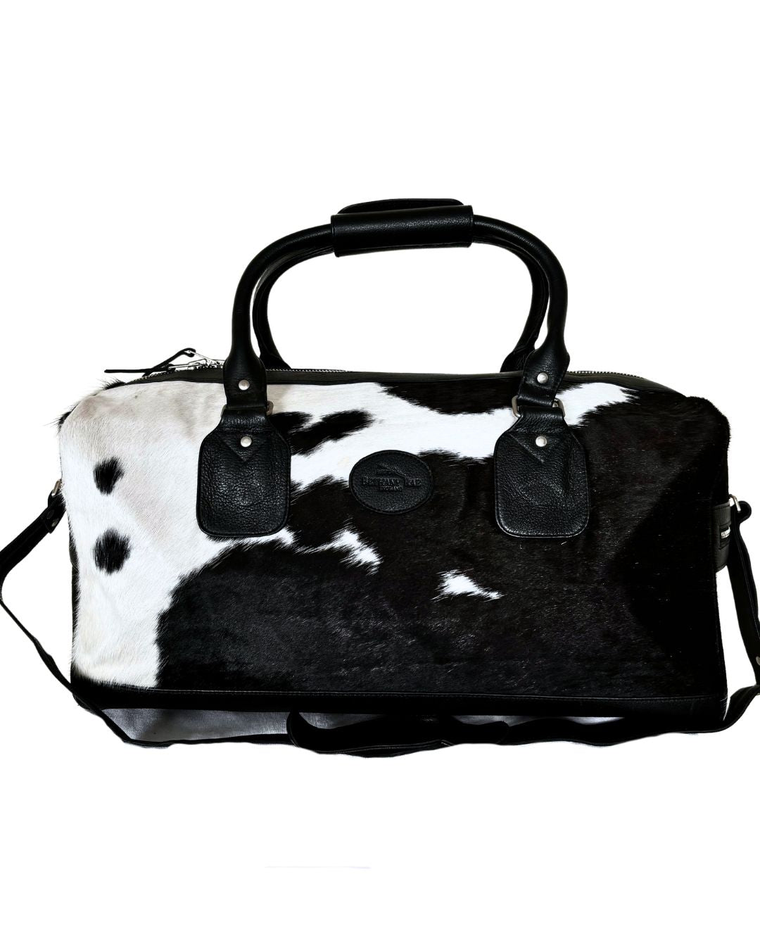 The Dorchester Cowhide Duffel - Black