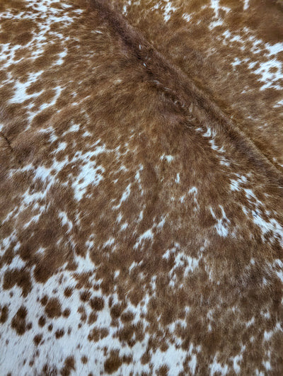 Brown Cowhide Rug - Medium
