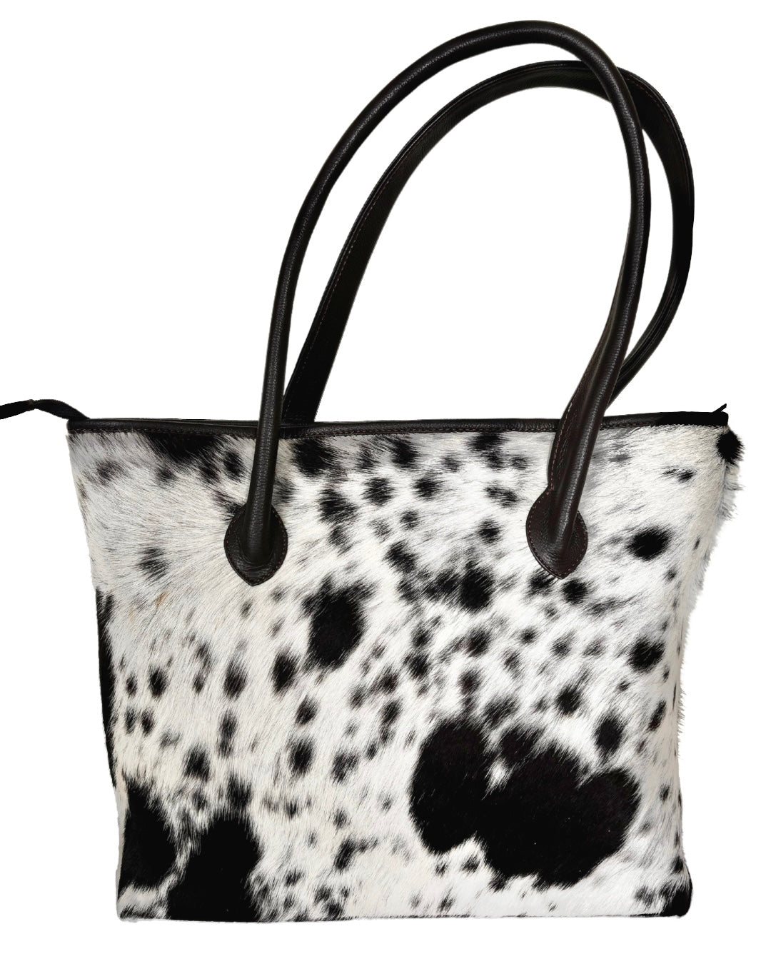 The Upton Cowhide Handbag - Black